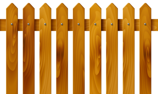 Забор из деревянного штакетника в Кубинке